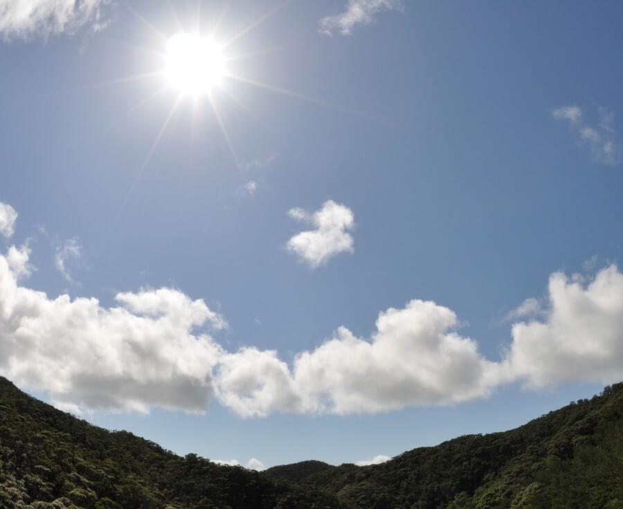 太陽と紫外線